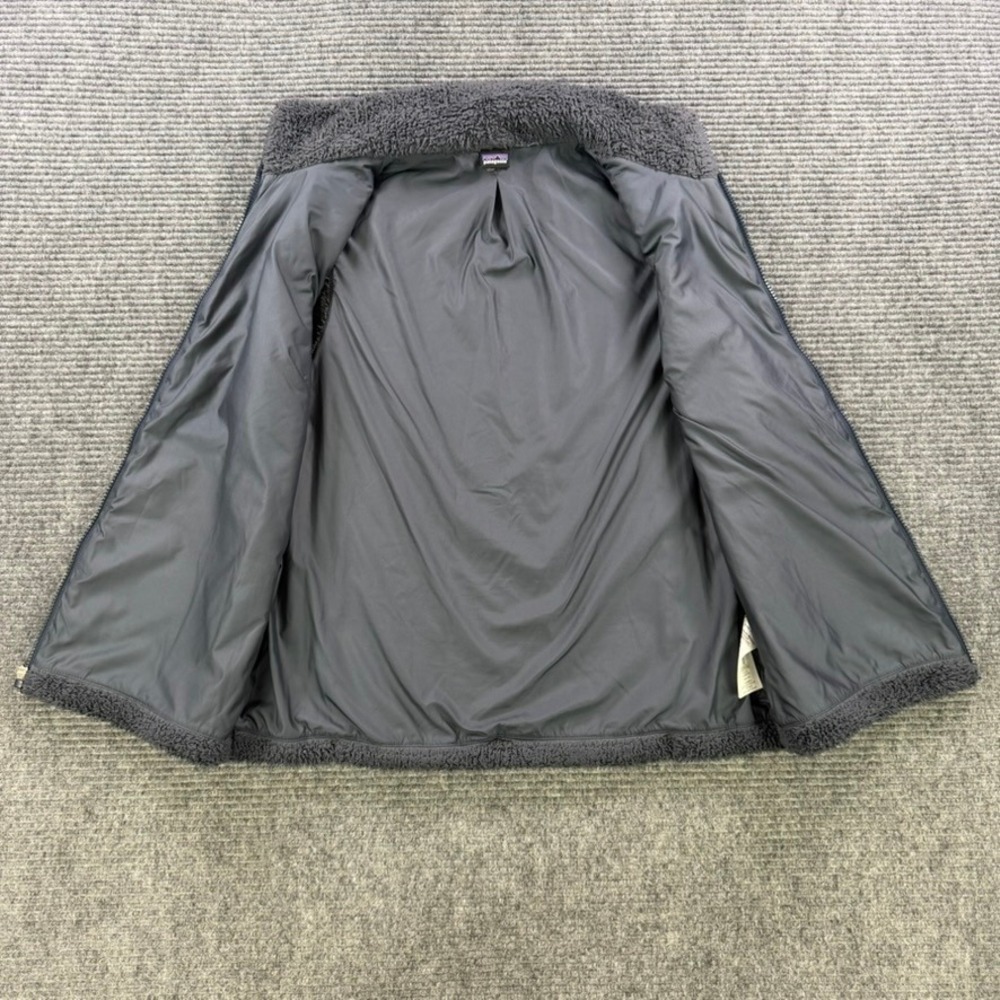 Patagonia Los Gatos Fleece Vest Womens Small Smolder Blue Grey Full Zip No Tag - Picture 3 of 10